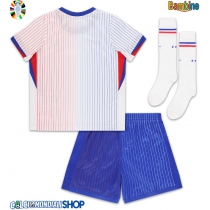 Maglie da calcio Francia Seconda Maglia Bambino Europei 2024 Manica Corta (+ Pantaloni corti)